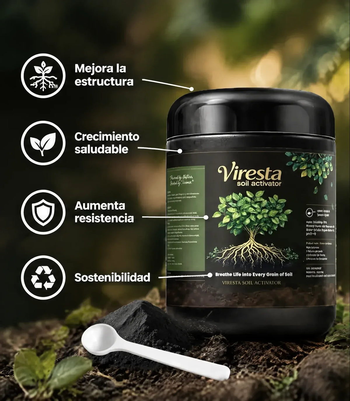 Reactivador de suelos Viresta